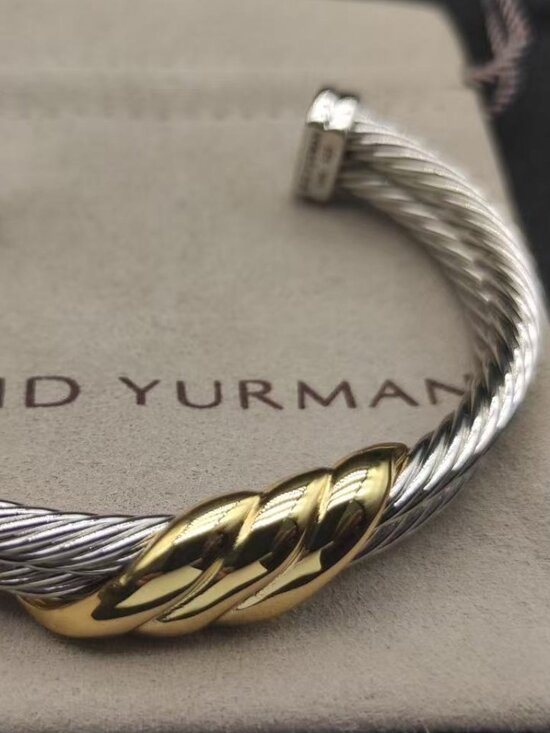 David Yurman. Jewelry - David Yurman 10mm Three-Row Cable Bracelet